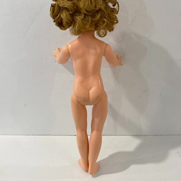 Vintage Allied Shirley Temple Doll Scottish Outfit Movable Arms Legs Sleep Eyes - Picture 8 of 12